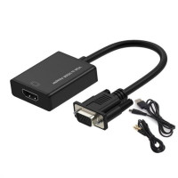 Кабель-переходник VGA-HDMI-USB (с аудиовыходом 3,5 мм)