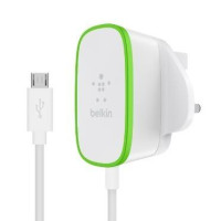 Зарядное устройство Belkin Home Charger (12W) USB 2.4A, MicroUSB 1.8m, white