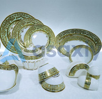 Фарфоровый сервиз "Изумруд" от Karosa 12 персон-ASAXIY UZ