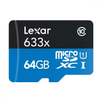 Карта памяти Lexar microSDHC Class 10 UHS Class 1 633x 64GB