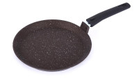 Сковорода блинная Kukmara 240 мм со съёмной ручкой (Кофейный, Светлый, Тёмный, Фисташковый мрамор)-ASAXIY UZ
