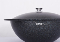 Казан для плова Kukmara 9л «Granit Ultra» (Original, Blue)