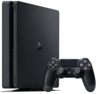 Игровая приставка Sony PlayStation 4 Slim 1 ТБ (1 джойстик, с предустановленными играми)