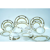 Фарфоровый сервиз от Karosa 12 персон 3673-ASAXIY UZ