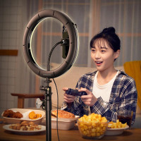 Кольцевая лампа 26 см + Штатив Borofone BH30 Soarer