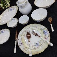 Lifesmile R2 stol uchun idishlar to'plami (6 kishilik, 64 ta idish)-ASAXIY UZ