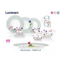 Сервиз Luminarc ROZANA Begonia 46 предметов-ASAXIY UZ