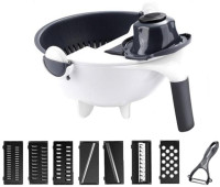 Многофункциональная тёрка-овощерезка с контейнером Basket Vegetab