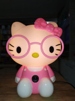 Розовые ночные светильники Hello Kitty для детской комнаты