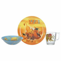 Детский сервиз LUMINARC DISNEY LION KING 3 пред.-ASAXIY UZ