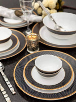 Столовый сервиз Diva La Opala Sovrana regent blue 50 предметов