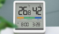 Метеостанция с часами Xiaomi Miiiw Mute Thermometer And Hygrometer