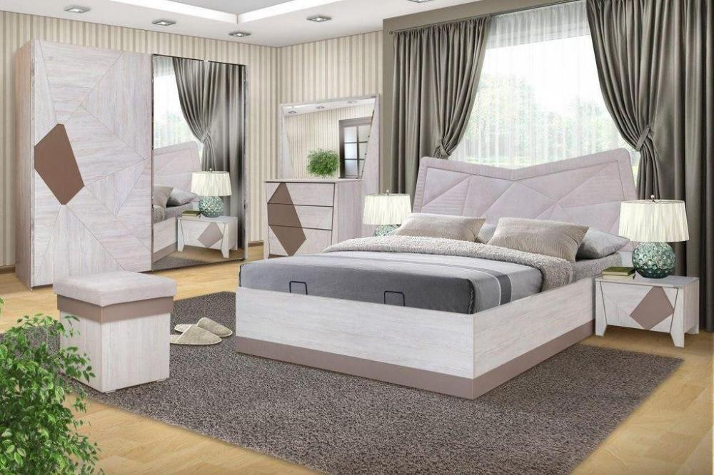 Спальная мебель Вена (Астана пайн+ Мокко)