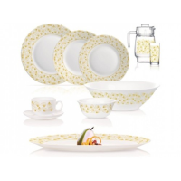 Столовый сервиз Luminarc GOLDEN SHELL 46 пред. 6 перс-ASAXIY UZ