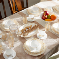 Столовый сервиз Luminarc GOLDEN SHELL 46 пред. 6 перс