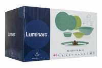 Столовый сервиз Luminarc FLEURS DE BACH 46 предметов 6 перс.