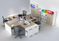 Мебель для сотрудников ''Logic corner'' 4 менеджера