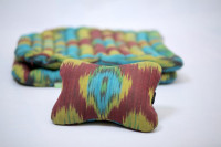 Комплект ортопедических подушек 3в1 P-1 (размер маленький) Green-Brown