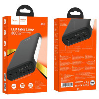 Внешний аккумулятор Hoco J60 Snowflake 30000mAh Black