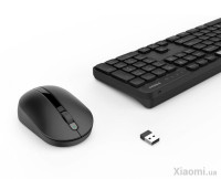 Беспроводная клавиатура и мышь MIIIW Xiaomi Wireless Set Black