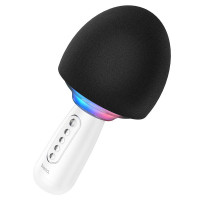 Караоке-микрофон Hoco BK7 White