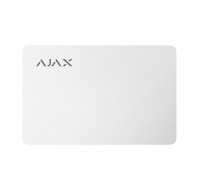 Набор карт для беспроводной сенсорной клавиатуры Ajax Keypad Plus - Pass (pack of 3) White