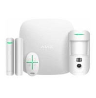 Продвинутый стартовый комплект системы безопасности Ajax StarterKit Cam Plus White