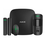 Продвинутый стартовый комплект системы безопасности Ajax StarterKit Cam Plus Black