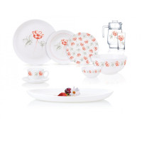 Столовый сервиз Luminarc Diwali Petalo Grey 46 пред, 6 перс.-ASAXIY UZ