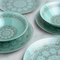 Столовый сервиз Luminarc Francyne Turquoise на 6 персон-ASAXIY UZ