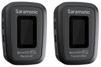 Беспроводная микрофонная система Saramonic Blink500 Pro B1, TX+RX для DSLR