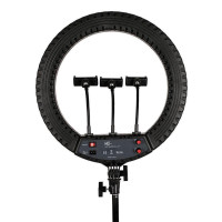 Кольцевая лампа 36 см RGB HQ-14N + штатив