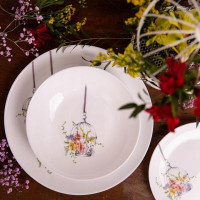 Столовый сервиз Luminarc Flore 46 предметов-ASAXIY UZ