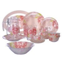 Столовый сервиз Luminarc Pastel Pink 46 предметов-ASAXIY UZ