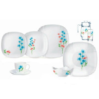 Столовый сервиз LUMINARC LOTUSIA PRUNELLA 46 предметов-ASAXIY UZ