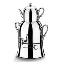 Электрический самовар Korkmaz Mega Nosta Samover Inox (A334)