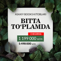 "Asaxiy Books" доирасида чоп этилган китоблар тўплами