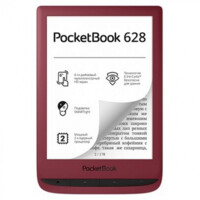 Elektron kitob PocketBook 628 Ruby Red