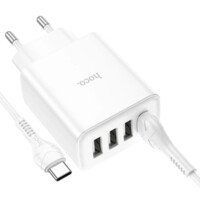 Hoco C102A USB to Type-C zaryadlash qurilmasi-ASAXIY UZ
