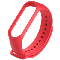 Силиконовый ремешок для Xiaomi Mi Band 5 Red-ASAXIY UZ
