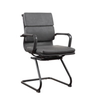 Кресло посетительское DELUXE OT-5002A-BK темно-серый