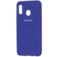 Samsung Galaxy A30/A20 uchun cover g‘ilofi, Blue-ASAXIY UZ