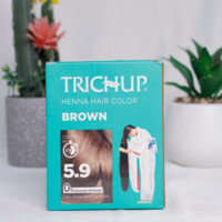 Краска-хна Trichup Henna Hair Color - Brown 6*10gr