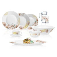 Florosa – 46 buyumli, 6 kishilik Luminarc dasturxon servizi-ASAXIY UZ