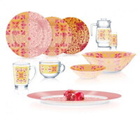 Столовый сервиз Luminarc ALONDRA ROSE 46 предметов-ASAXIY UZ