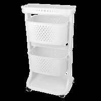 Этажерка   Kat Kat Basket Organizer No:1 White