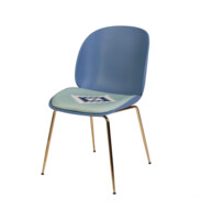 Кухонный стул 8602CC BEETLE синий-ASAXIY UZ