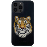 Чехол с вышивкой "Тигр" Santa Barbara Polo Savanna для iPhone 14 Pro/14 Pro max, Black-ASAXIY UZ