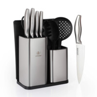 Набор ножей с кухонными инструментами от Life Smile (10 предметов)