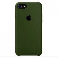 iPhone 7/8 uchun Silicone Case g‘ilofi, to‘q yashil-ASAXIY UZ
